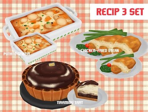 Sims 4 Food Recipes