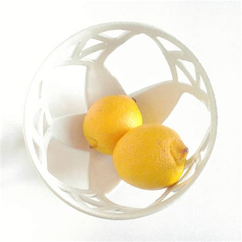 White Ceramic Fruit Bowl Handmade Ceramic Home Decor - Etsy