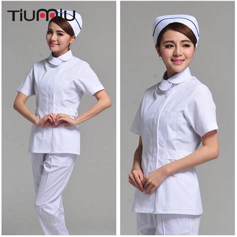 Doctors Clothing Women Long Short Sleeve Medical Uniform Hospital