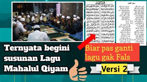 5 Lagu Mahalul Qiyam 2023 Versi 2 Maulid Nabi Muhammad SAW