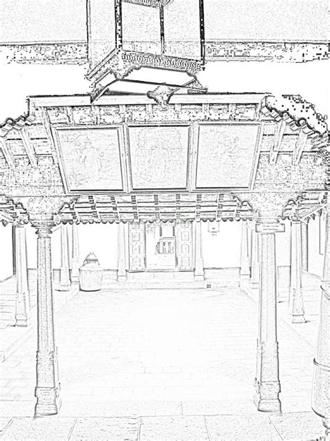 Stock Pictures Sketches Of Traditional Indian Houses