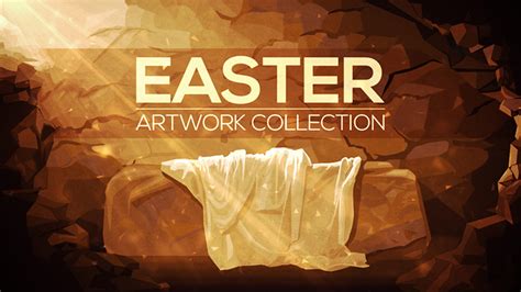 Easter Artwork Collection Motion Worship Video Loops Countdowns