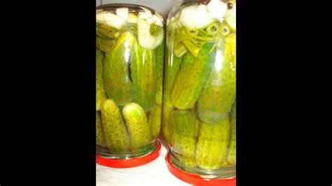 Ogórki Konserwowe Pickled Gherkins Przepistv Youtube