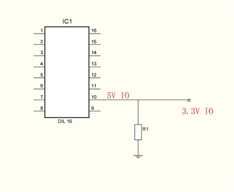 请教单片机5v Io口转33v Io口的电路问题 24小时必答区