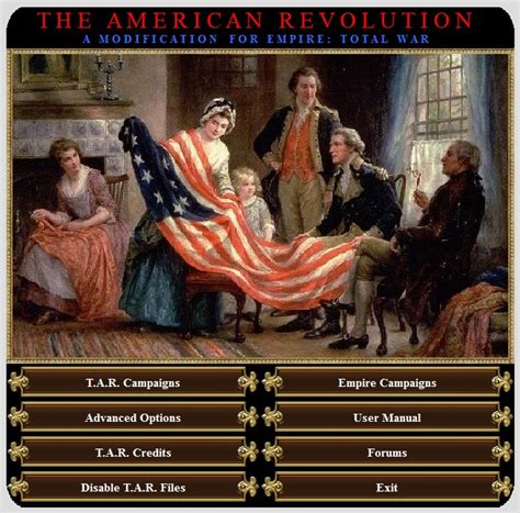 The New Tar Preview Is Now Open News The American Revolution Mod