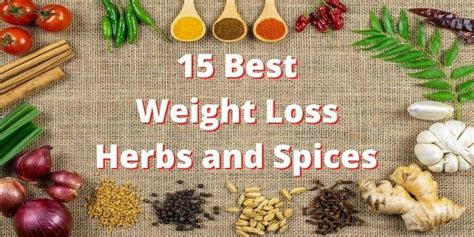 15 Best Herbs And Spices For Weight Loss Justpaste It