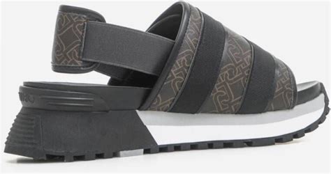 Liu Jo Maxi Wonder Flip Flop Sandalen Zwart Dames Schoenen Nl