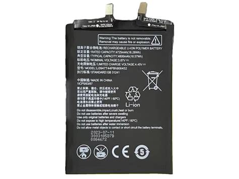 LI3947T44P8H906452 cell phone battery pack for ZTE PHONE | by ...