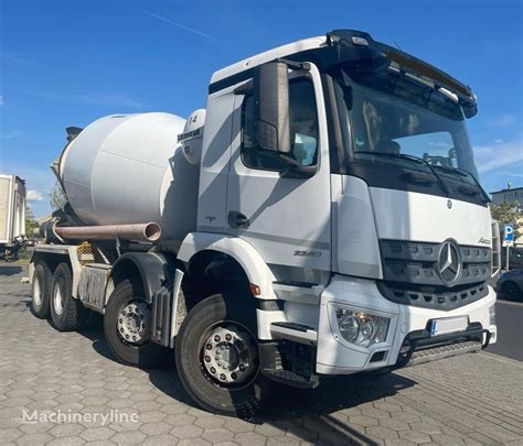 Liebherr On Chassis Mercedes Benz Arocs 3240 Concrete Mixer Truck For