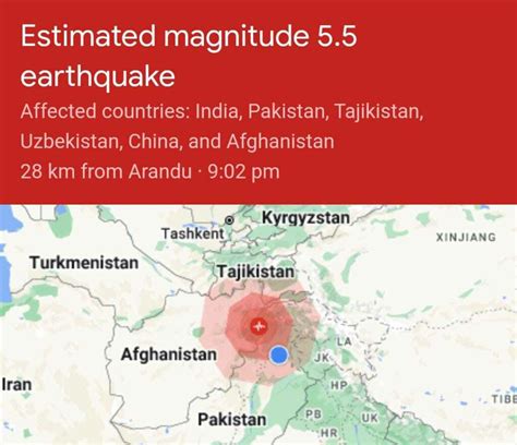 Earthquake in Islamabad, Lahore, Rawalpindi, and Other Cities of ...