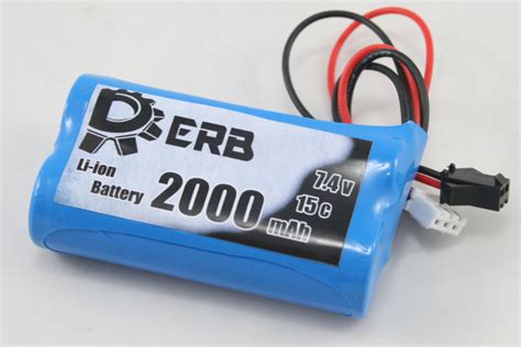 Аккумулятор (18650) Li-ion 7.4V 2000mAh DERB для моделей WPL - купить с ...