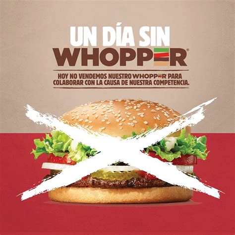 Burger King Pide A Sus Clientes Que Vayan A Mcdonald´s Control Publicidad