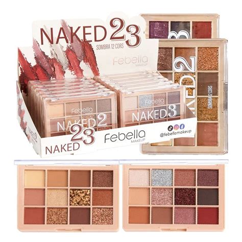 Febella Paleta De Sombras Naked PSO30334 Box C 12 UND