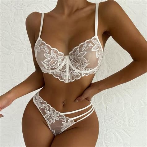 Femmes sous vêtements soutien gorge culottes sous vêtements caleçons Lingerie ensembles de jeu