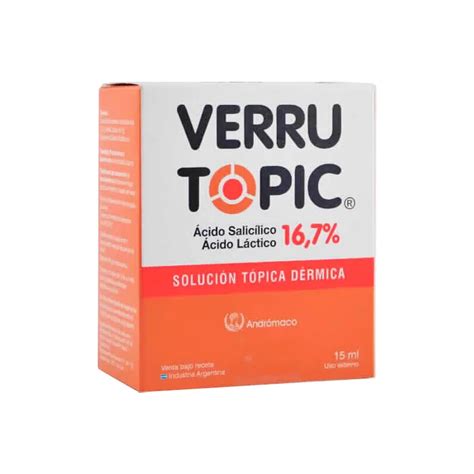 VerruTopic Solución Tópica Dérmica 15 mL Punto Farma