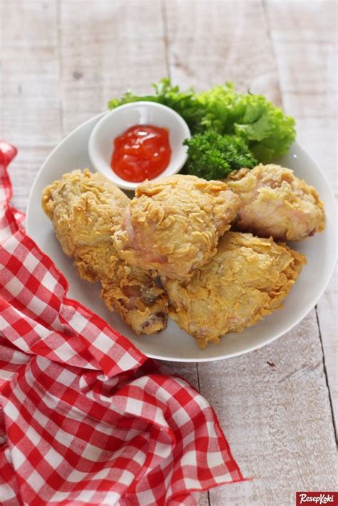 Ayam Goreng Tepung Renyah Dan Gurih Resep Resepkoki