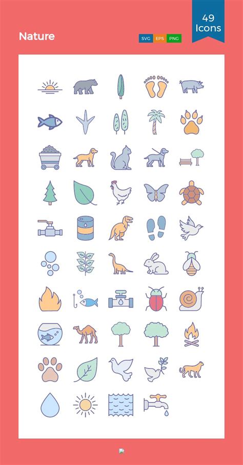 Nature Icon Pack - 49 Free Download Nature Icons | IconScout | Icon ...