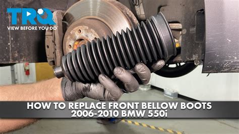 How To Replace Front Steering Rack Pinion Bellow Boots Bmw