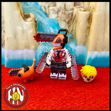 Đồ Chơi Xếp Hình Lắp Ráp Minifigures Mô Hình Chainsaw Man Denji