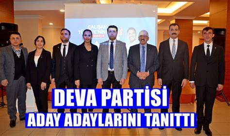 DEVA Partisi Aday Adayları Basınla Buluştu SİYASET Gazete Doğu