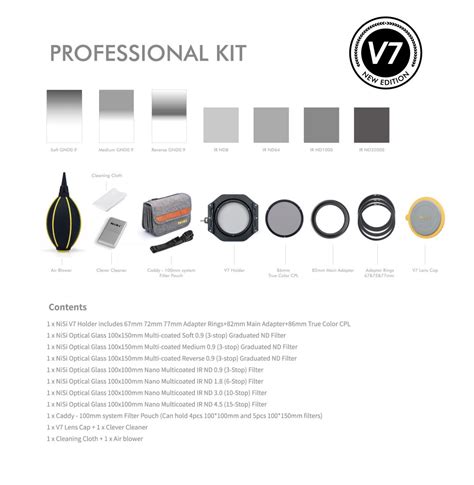 NiSi 100mm V7 Professional Kit WideScenes Photography Publishing