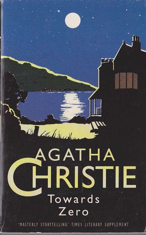 Agatha Christie Towards Zero Harpercollins Rptnd Front Cover Image