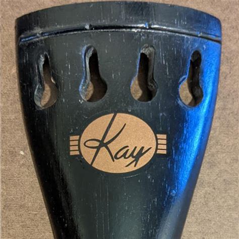 Authentically Styled Waterslide Kay Logo Tailpiece Decal Reproduction