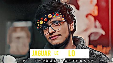 Jaguar 🏎️ ️ Le Lo Edit Triggered Insaan Edit 😎🔥 Triggeredinsaan Youtube