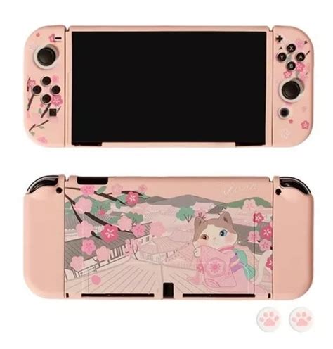 Capa Case Proteção Tpu Macio Premium Joycon Grip Switch Oled