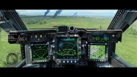 Dcs Ah 64d Apache Fcr Test Youtube