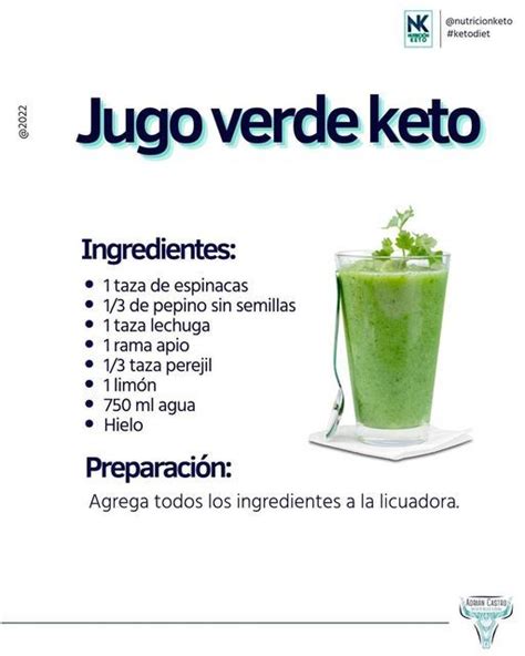 Adri N Keto Mx On Instagram Un Gran Jugo Para Empezar La Ma Ana