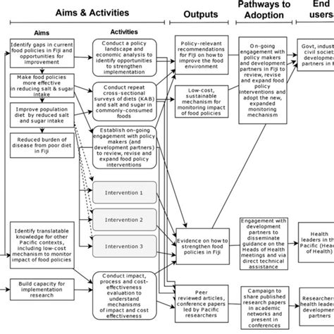 The logic model of the SUPI research project based on the integrated ...