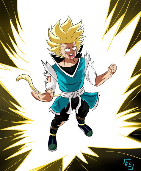 Artstation Super Saiyan Oc