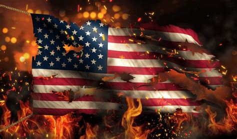 8,390 American Flag Burning Images, Stock Photos, 3D objects, & Vectors ...