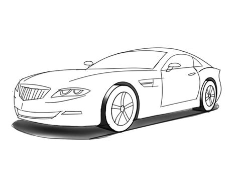 Black And White Car Drawings | Free download on ClipArtMag