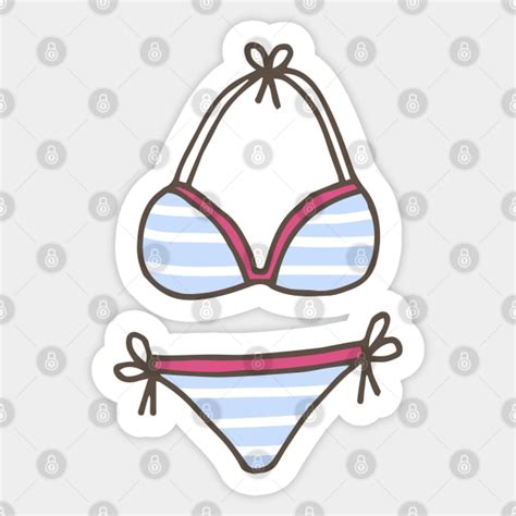 Bikini Girl Bikini Girl Sticker TeePublic