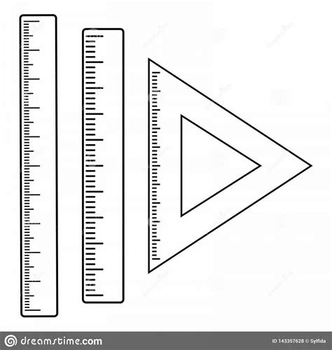Разукрашки Линейка Для Детей - 57 фото