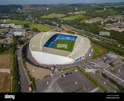 Aerial View Of The American Express Community Stadium Home Of Brighton