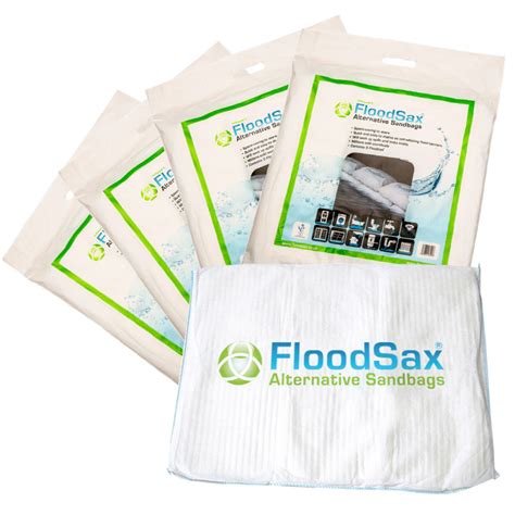 FloodSax Sandless Sandbags - Pack of 20 - Buy now at GritBins.net