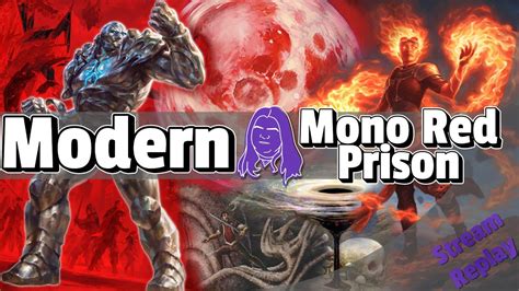 Modern Mono Red Prison Youtube