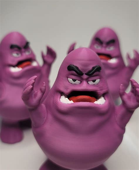 Evil Grimace - 3D model by littletup on Thangs