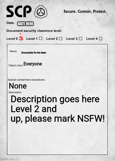 Scp Document Imgflip