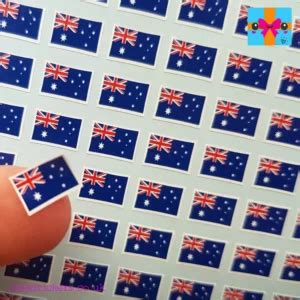 Australian Flag Mini Planner Stickers - Cute Stickers