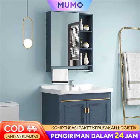 Jual Lemari Kamar Mandi Bathroom Cabinet Wastafel Keramik Cuci Tangan