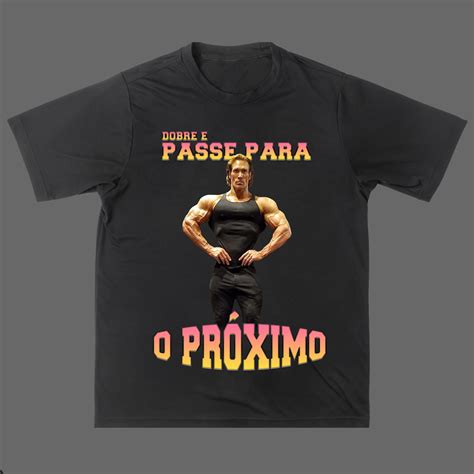 T Shirt Classic Camisa Dobre e Passe para o Próximo em