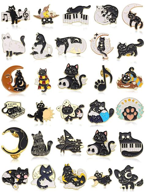 Ferraycle 30 Pieces Enamel Pins Set Enamel Pins For Backpacks Cool