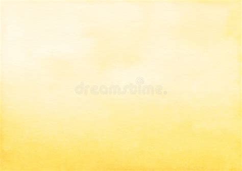 Watercolor Light Yellow Gradient Background Texture. Pastel Watercolour ...