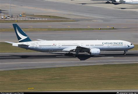 B Hnk Cathay Pacific Boeing Photo By Luo Chun Hui Id