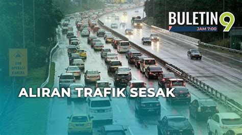 Trafik Sesak Di Lebuh Raya Utama Youtube