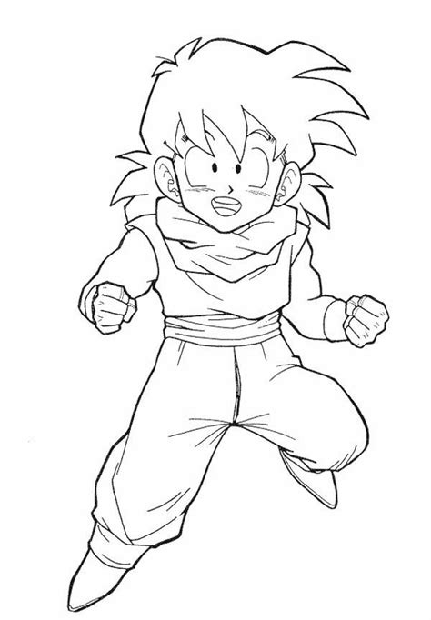 Pin On Dragon Ball Z Coloring Pages